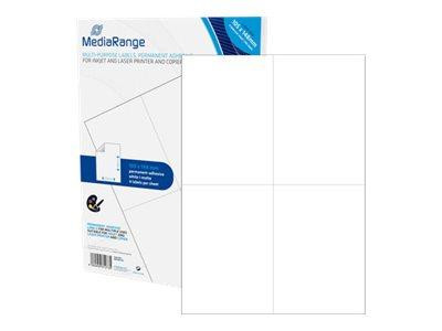 MediaRange Etiketten weiß 105x148mm 200 Stück