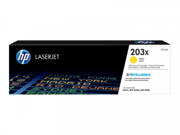 Toner HP 203X yellow CF542X 2500 Seiten