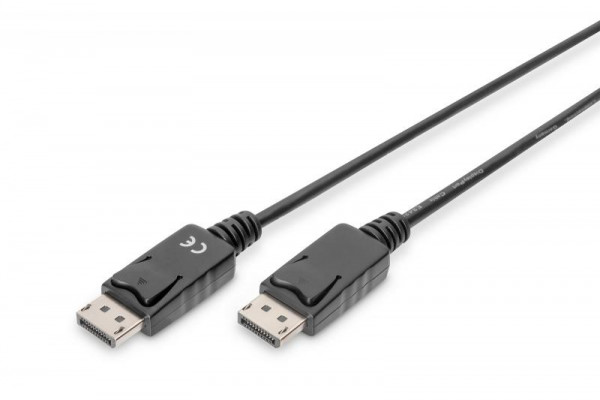 DIGITUS DisplayPort Anschlusskabel, 5m, schwarz