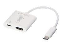 Lindy USB 3.1 Typ C HDMI Adapter mit Power Delivery