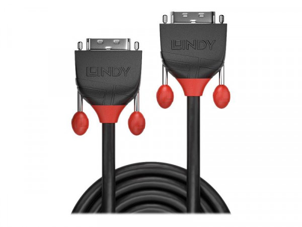 Lindy DVI-D Single Link Kabel Black Line 10m