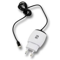 2GO Netz-Ladegerät f.iPhone u. iPad mit Lightning Buchse sw