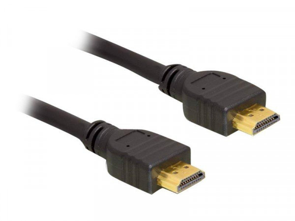 HDMI Kabel Delock Ethernet A -> A St/St 5.00m 4K Gold