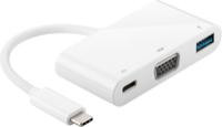 Goobay USB-C Multiport Adapter 1xUSB-C 1x USB3.0 1xVGA