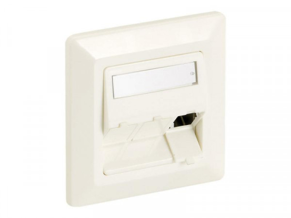 Equip RJ45 Rahmenset 3xRJ45 Unterputz reinweiß Polybeutel