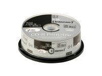 CD-R Intenso 700MB 25pcs Cakebox "printable inkjet" 52