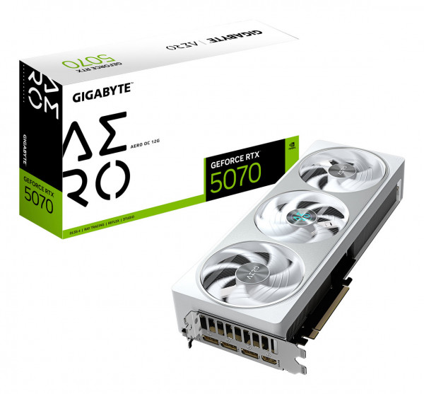 Gigabyte RTX5070 AERO OC 12GB GDDR7 HDMI 3xDP