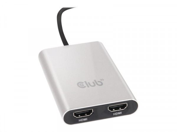 Club3D Adapter Thunderbolt 3 > 2x HDMI 4K@60Hz aktiv