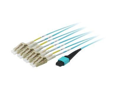 Equip MTP/LC Trunk Fiber Patch Cord OM4 M/M 3.00m