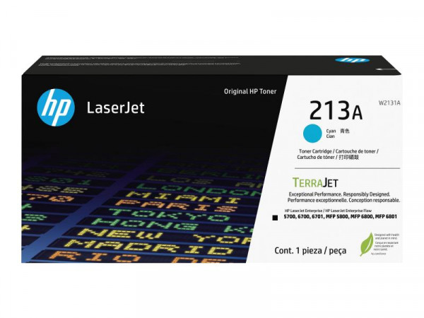 HP 213A Cyan LaserJet Tonerpatrone