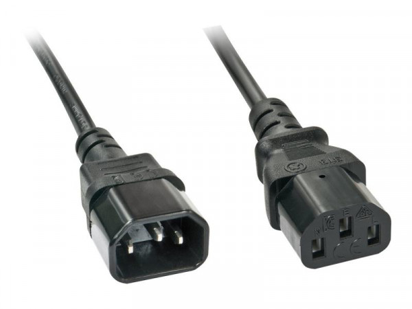 Lindy IEC-Netzverlängerung 320 C14 - 320 C13 2m