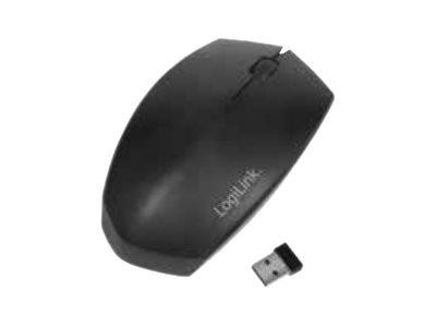 LogiLink Maus Bluetooth 4.2 + Funk 2,4 GHz, dual-Modus black