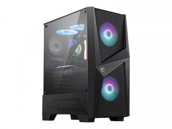 Gehäuse MSI Midi MAG Forge 100R (B/Tempered Glas/RGB Fan)