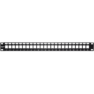 TRENDnet Patchpanel 24-Port Blank Keystone 19" 1U