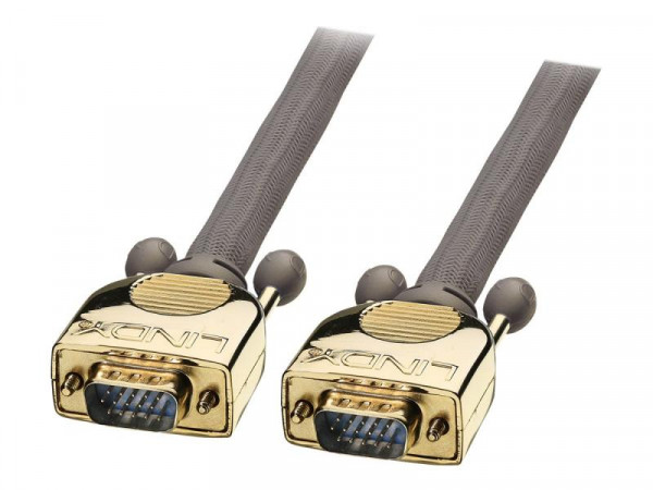 Lindy VGA Kabel M/M GOLD 30m