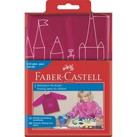 FABER-CASTELL Malschürze für Kinder Farbe rot/orange