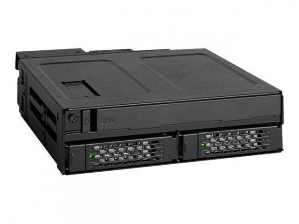 Backplane IcyDock 2x6,3cm SATAI-III in 1x5,25" HDD/SSD 