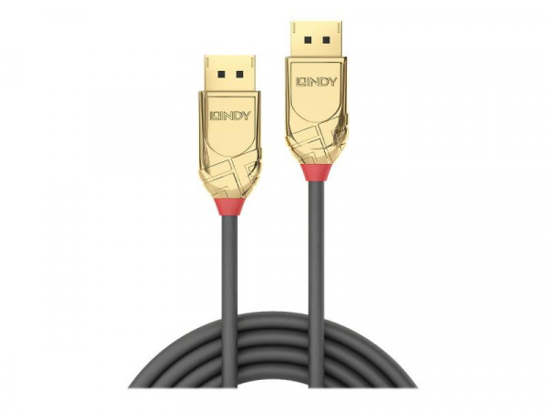 Lindy DisplayPort Kabel Gold Line 4K60Hz 10m