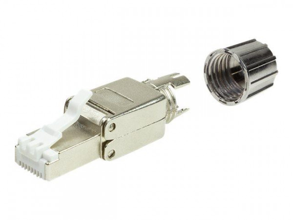 LogiLink Feldkonfektionierbarer Steckverbinder Cat8 & Cat 6A
