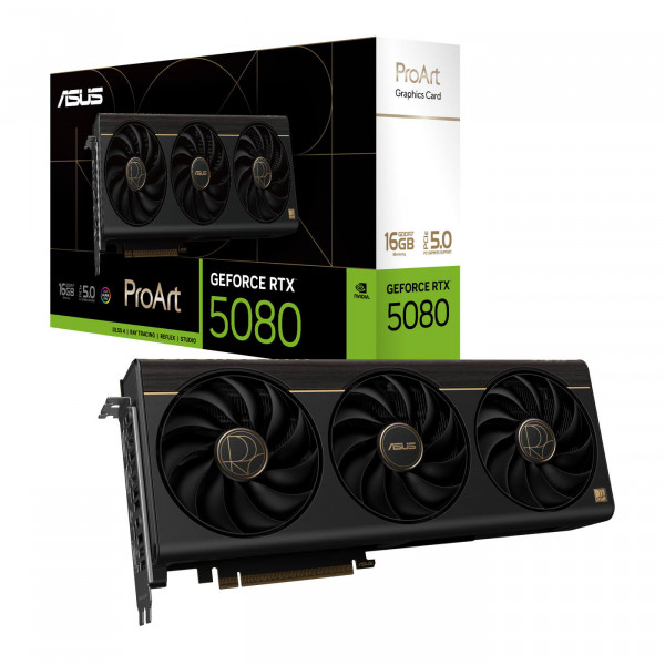 ASUS PROART RTX5080-16G 16GB GDDR7 HDMI DP