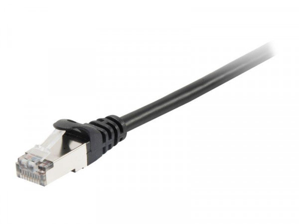 Equip Patchkabel RJ45 S/FTP Cat6A 15.0m schwarz (SSTP)PIM