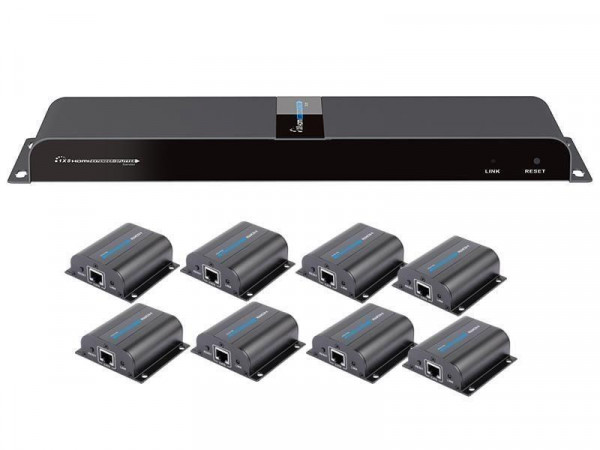 Techly HDMI Extender/Splitter mit IR über RJ45 50m