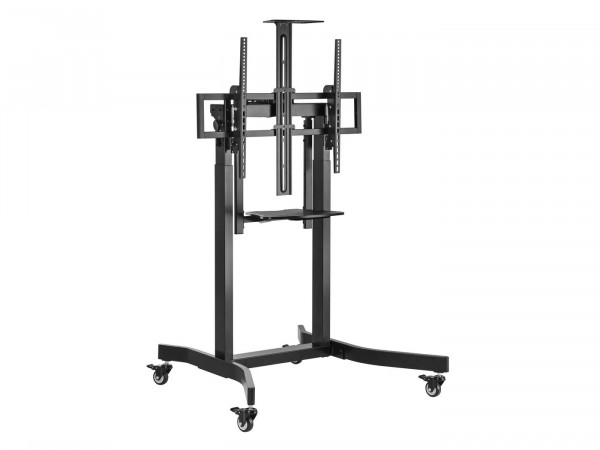 Equip Bodenstandhalter 55-100"/ 1TFT 120kg 1Ablage schwarz