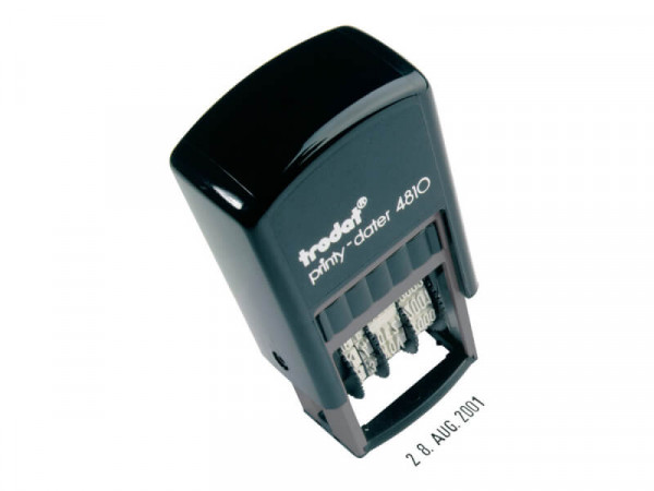 trodat Datumstempel Printy DE schw + Kissen schw 4810