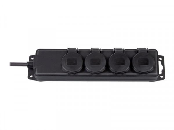 Steckdoseleiste mit Deckeln Brennenstuhl IP44 4fach 2m sw