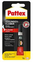 Pattex Sekundenkleber Classic Flüssig WA97, Tube mit 3g