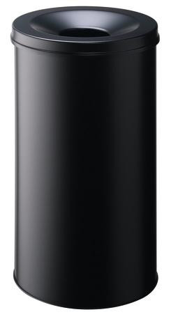 DURABLE Papierkorb Safe rund 60 Liter schwarz