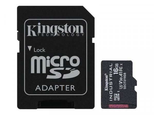 SD MicroSD Card 16GB Kingston SDHC (Class10) w.A A1