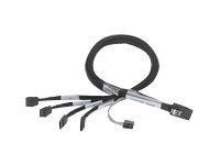 Adaptec Cable I-mSASx4-4SATAx1-SB-1M R