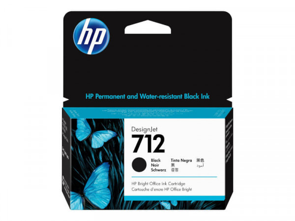 HP 712 Schwarz Tintenpatrone