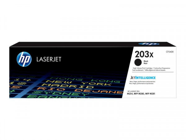 HP 203X Schwarz LaserJet Tonerpatrone