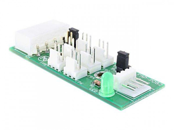 Adapter Delock Anschluss-Verteiler 6x Lüfter (3Pin)