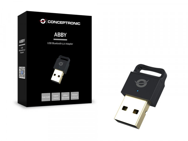CONCEPTRONIC Bluetooth Adapter 5.0 NanoUSB 10- 20m schwarz