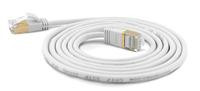 Wantec Patchkabel SSTP CAT7 Ste. CAT6a d=4mm 2,00m weiß