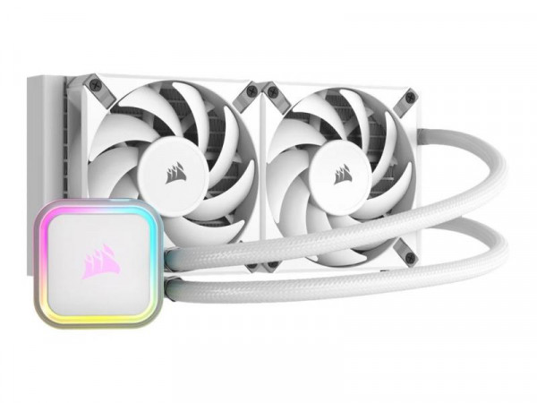 WAK Corsair Cooling iCUE H100i RGB ELITE WHITE 240mm