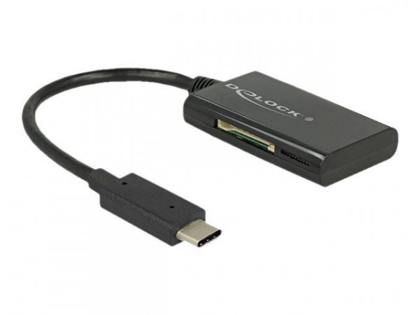 Delock Card Reader USB2.0-C Stecker -> 4 Slots 8+