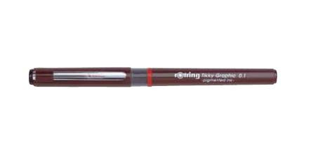 ROTRING Feinfaserschreiber Tikky Graphic 0,2mm Schwarz