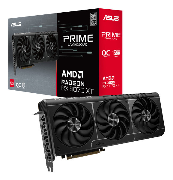 ASUS PRIME-RX9070XT-O16G 16GB