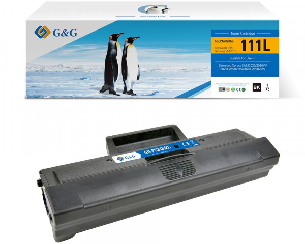 G&G Toner kompatibel mit Samsung MLT-D111L/ HP SU799A