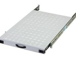DIGITUS Fachboden 1HE 30x483x720mm bis 65kg grau ausziehbar