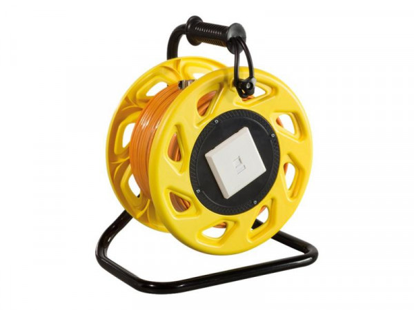 LogiLink 500 MHz Netzwerkkabel auf Trommel,Cat6A 60M,orange