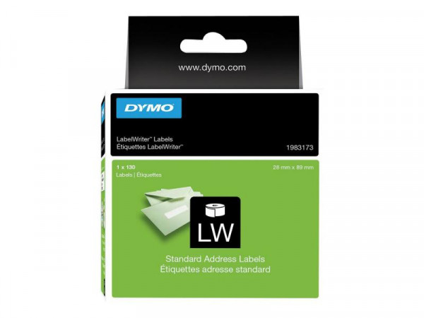 DYMO LW-Adressetiketten 28x 89mm 130St/Rolle