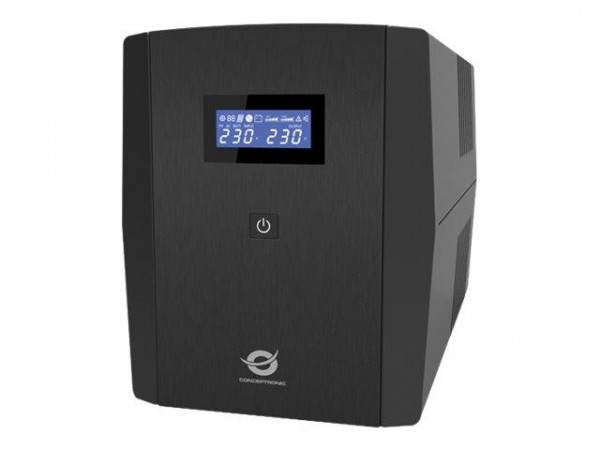CONCEPTRONIC ZEUS UPS 2200VA 1320W IEC+Schuko Socket