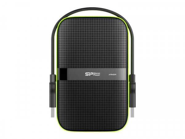 Silicon Power 6.3cm (2.5") 1TB USB 3.0 A60Anti-shock/black
