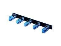 Rittal Rangierpanel 1HE HxT 43x105mm RAL 9005 Stahlbügel