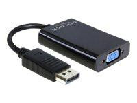 Displayport Adapter Delock DP -> D-Sub15 St/Bu +Audio